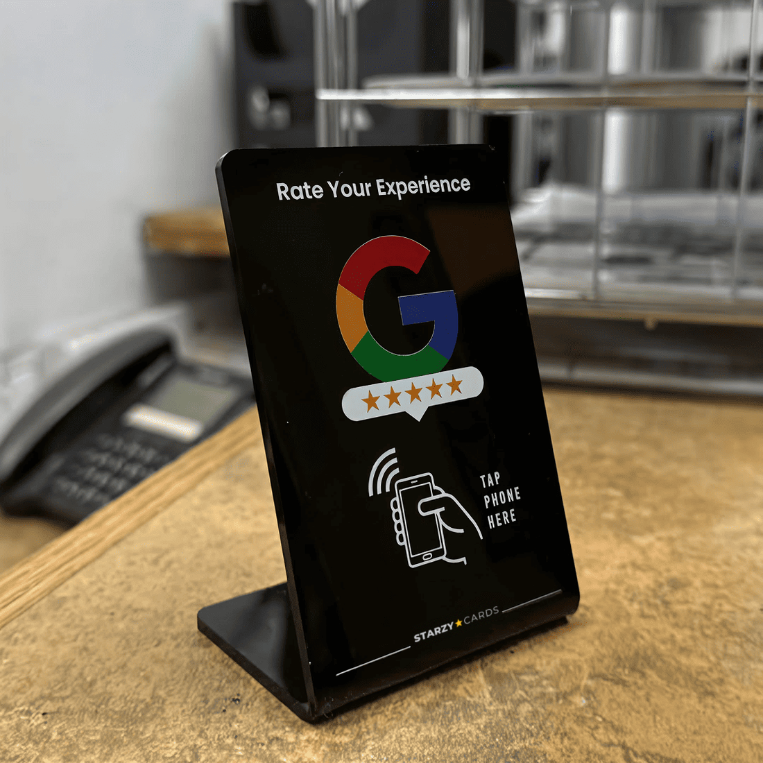 Google Review Stand