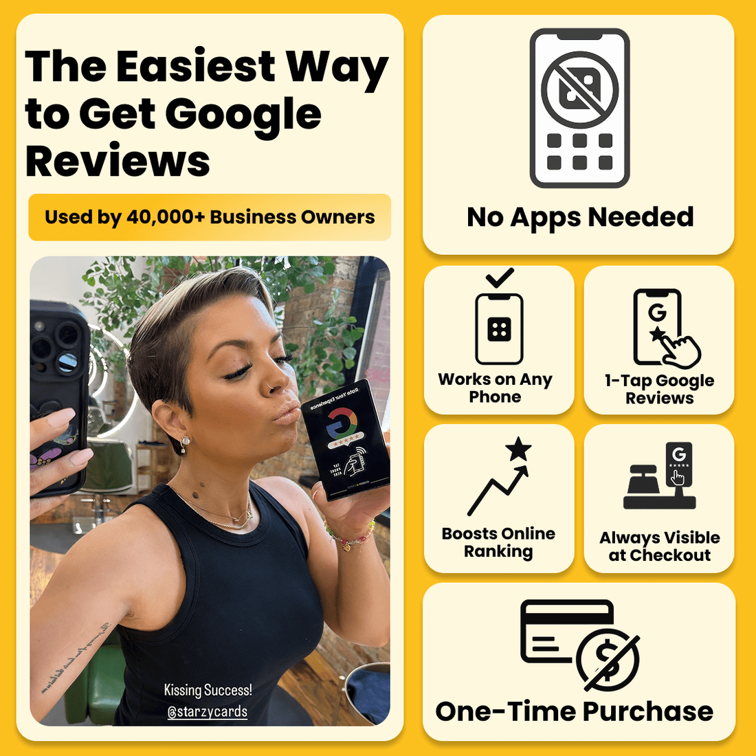 Google Review Stand